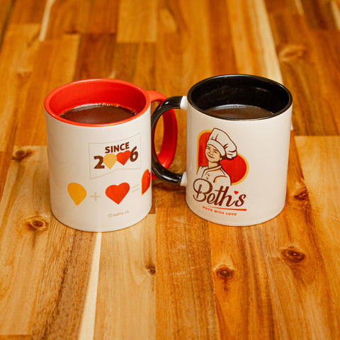 Caneca de viagem de parede dupla da Beth