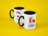 Beth's Double walled Travel Black Mug